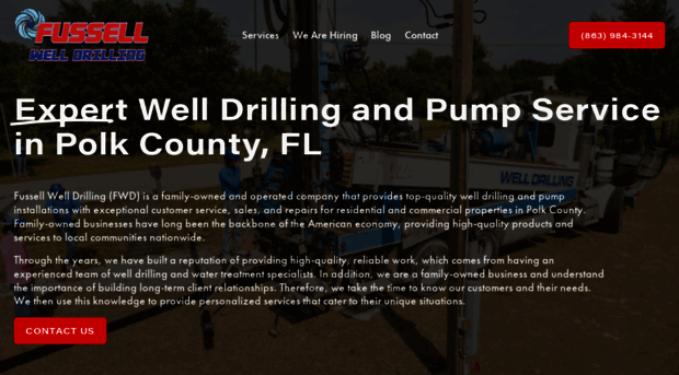 fussellwelldrilling.com