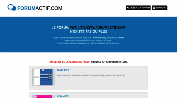 futilitiz-city.forumactif.com