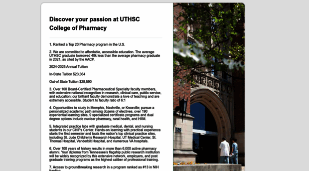 futurepharmacist.uthsc.edu