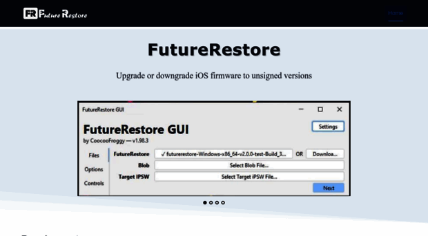 futurerestore.com