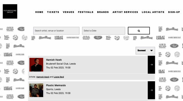 futuresound.seetickets.com