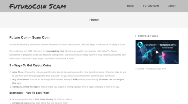 futurocoinscam.com