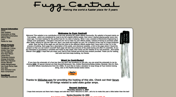 fuzzcentral.ssguitar.com