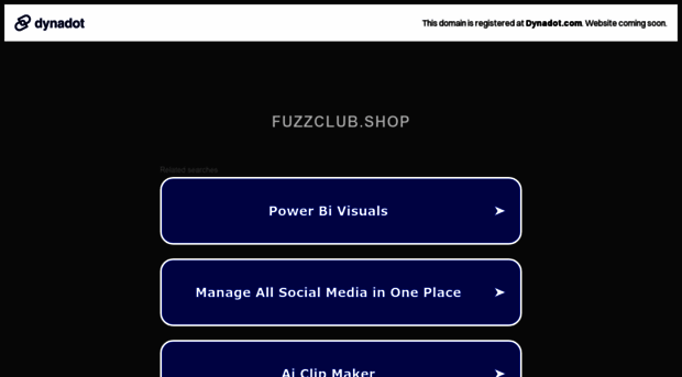 fuzzclub.shop