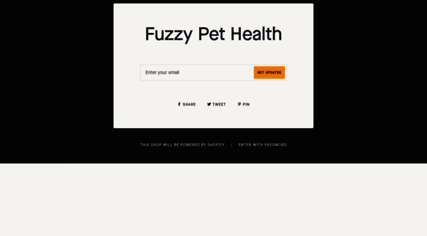 fuzzy-pet-health.myshopify.com