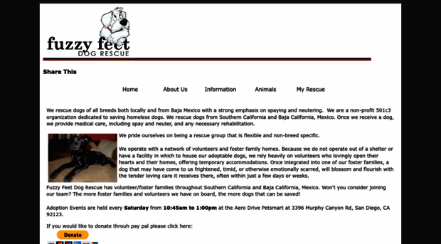 fuzzyfeetdogrescue.org