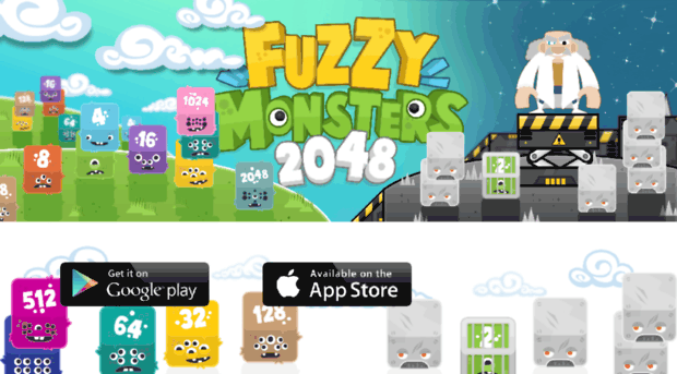 fuzzymonsters2048.com
