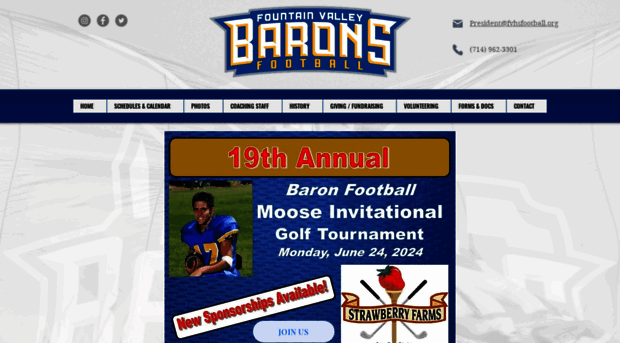 fvhsbaronsfootball.com