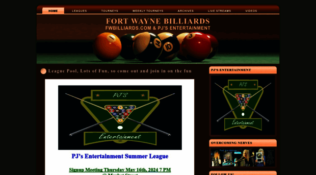 fwbilliards.com