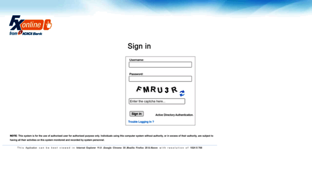 fx-online.icicibank.com
