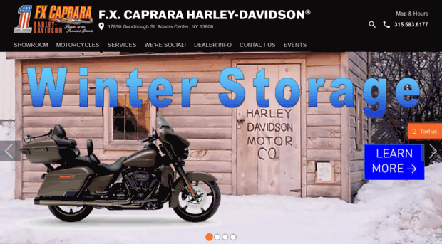 fxcapraraharley-davidson.com