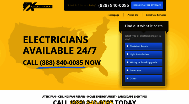 fxelectricians.com