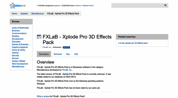 fxlab-xplode-pro-3d-effects-pack.updatestar.com