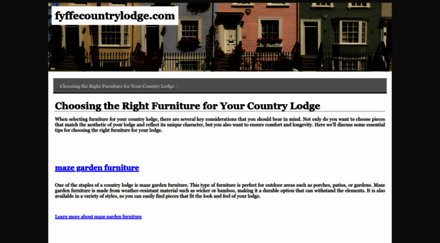 fyffecountrylodge.com