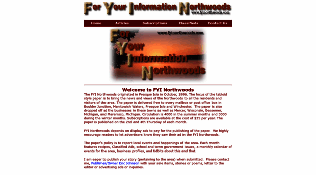 fyinorthwoods.com