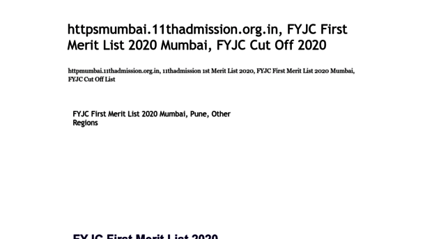 fyjcmumbai.com