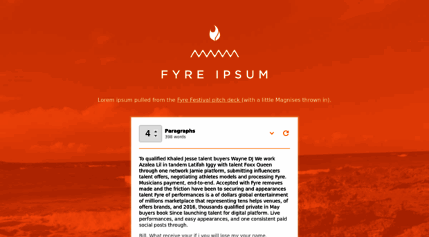 fyreipsum.com