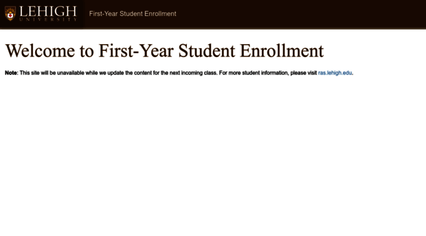 fysenroll.lehigh.edu
