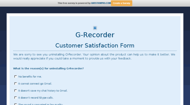 g-recorder.surveyanalytics.questionpro.com