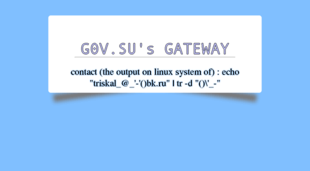 g0v.su