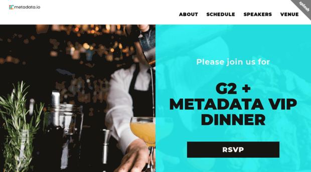 g2metadatavipdinner.splashthat.com