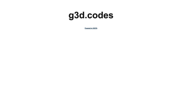 g3d.codes