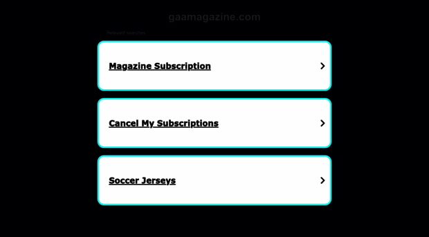 gaamagazine.com