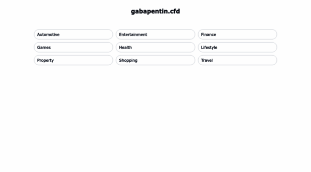 gabapentin.cfd