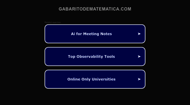 gabaritodematematica.com