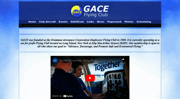 gaceflyingclub.com