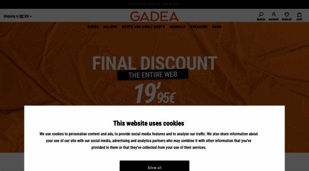 gadeashoes.com