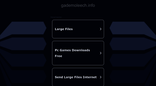 gademoleech.info