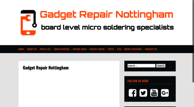 gadgetrepairnottingham.co.uk