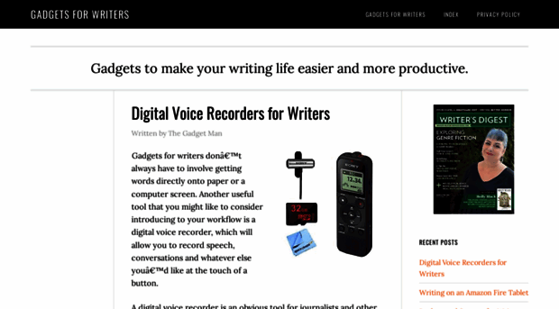 gadgetsforwriters.com