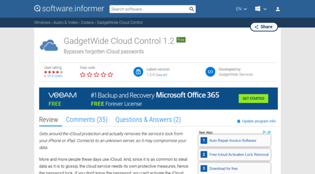 gadgetwide-cloud-control-service.software.informer.com