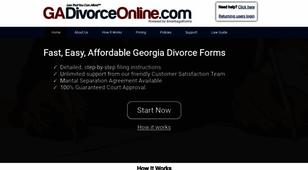 gadivorceonline.com