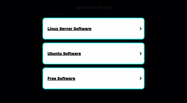 gadmintools.org