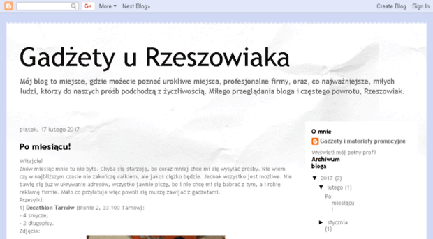 gadzetyrzeszowiak.blogspot.com