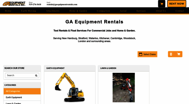 gaequipmentrentals.com