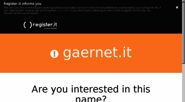 gaernet.it