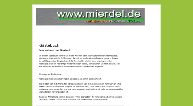 gaestebuch.mierdel.de