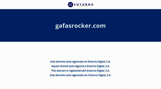 gafasrocker.com