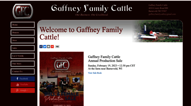 gaffneyfamilycattle.com