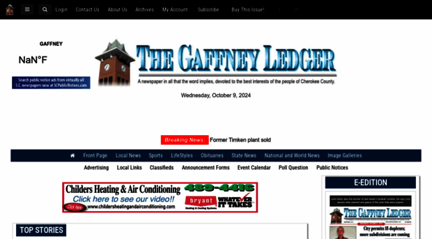 gaffneyledger.com