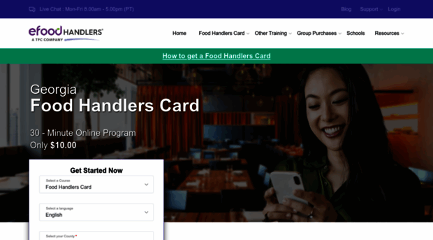 gafoodhandlers.com