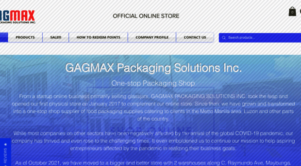 gagmaxpackagingph.com