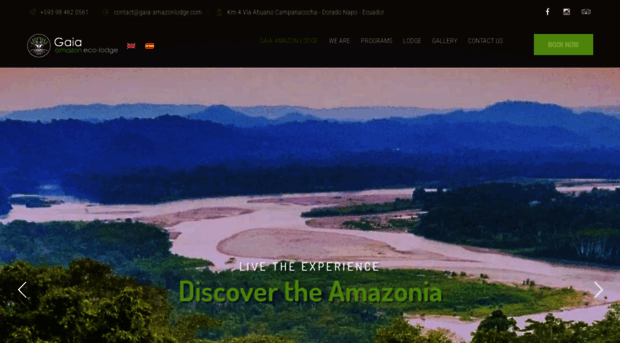 gaia-amazonlodge.com