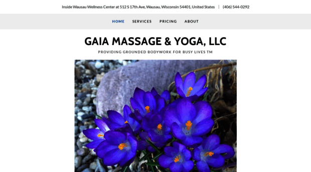 gaiamassageandyoga.com