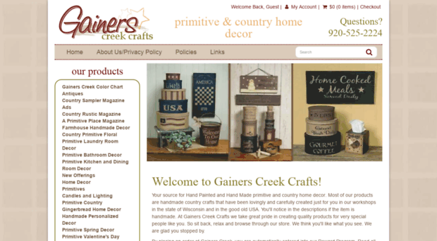 gainerscreekcrafts.com