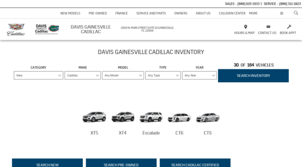 gainesvillecadillac.com